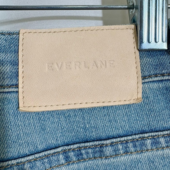 Everlane The Cheeky Bootcut Jean - Size 32 Crop - Light Wash - Picture 6 of 9